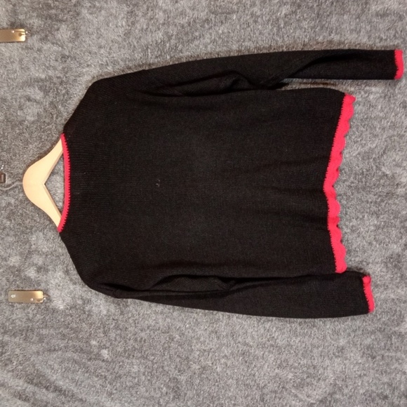 Nutcracker Vintage Holiday Ornament Knit Holiday Womens Sweater Button Small - Picture 4 of 10